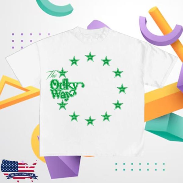 Theockywayshop Merch Store Ocky Way White Tshirt