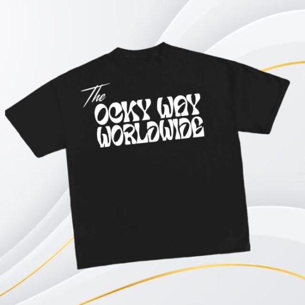 Theockywayshop Merch Store Ocky Way Black Tshirt