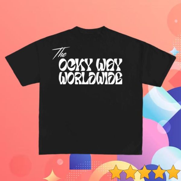 Theockywayshop Merch Store Ocky Way Black Tshirt