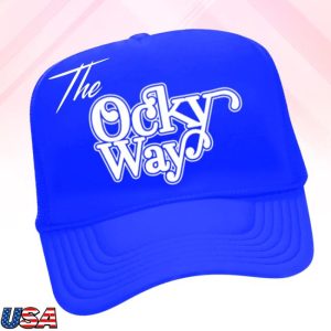 Theockywayshop Merch Store Ocky Way Foam Blue Trucker