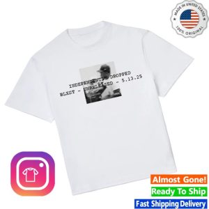 Blxst Store Merch Unreleased White Tee