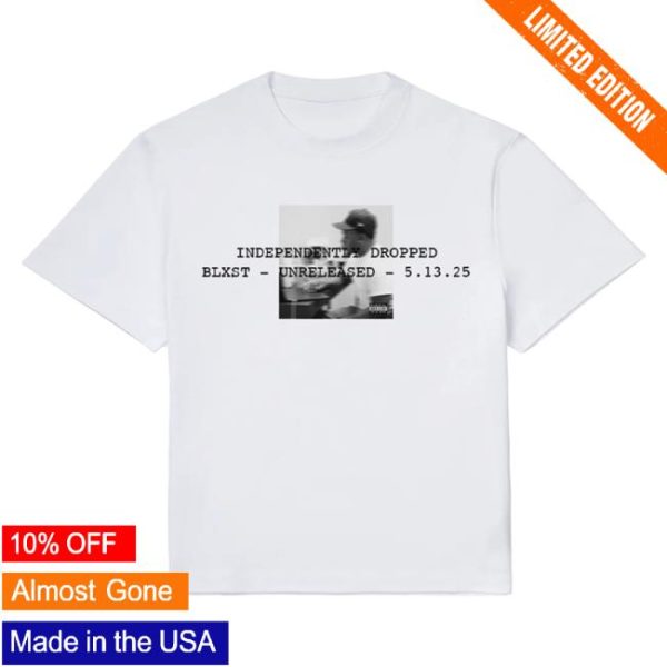 Blxst Store Merch Unreleased White Tee