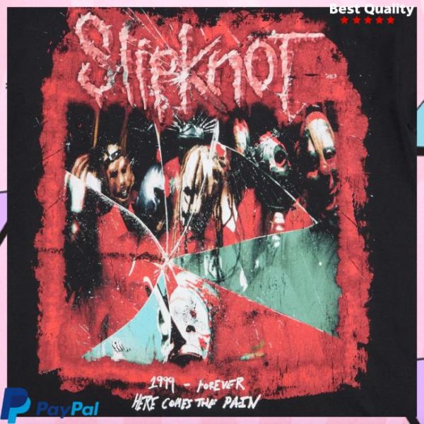 Slipknot Official Store Merch Shop Self-Titled Tracklist T-Shirt