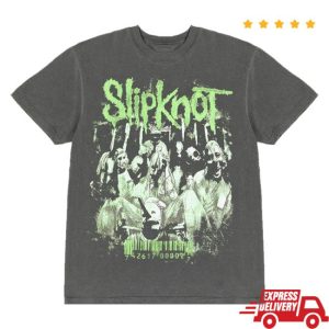 Slipknot Official Store Merch Shop Welcome To 1999 Grey T-Shirt