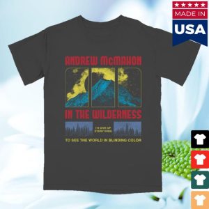 Andrew Mcmahon Merch Store Shop Mountain T-Shirt