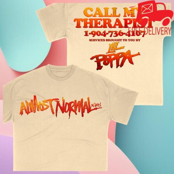 Interscope Store Merch Almost Normal Again T-Shirt