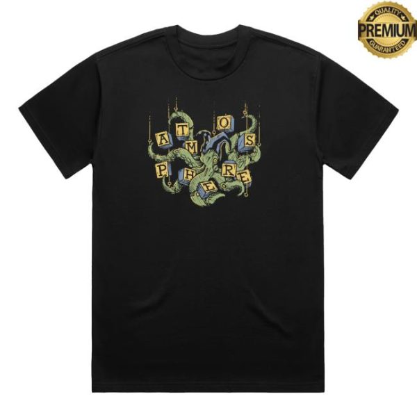 Rhymesayers Merch Store Shop Atmosphere Octo Shirt Black