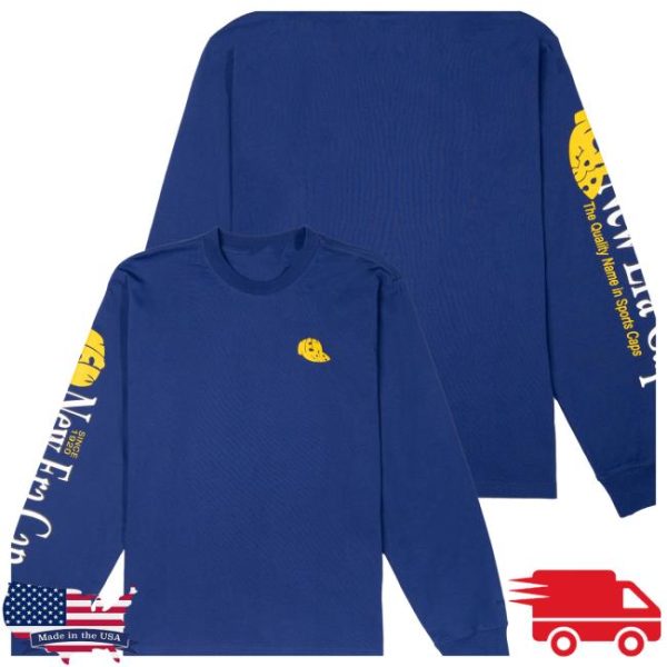 New Era Cap Store Merch Lock Up ’87 Dark Royal Long Sleeve T-Shirt