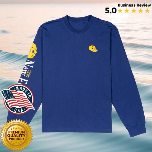 New Era Cap Store Merch Lock Up ’87 Dark Royal Long Sleeve T-Shirt