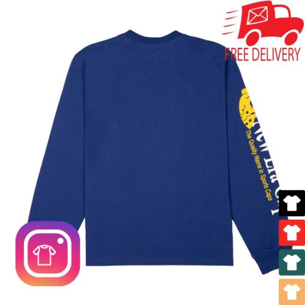 New Era Cap Store Merch Lock Up ’87 Dark Royal Long Sleeve T-Shirt