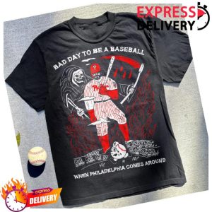 Heavyslime Store Merch Bad Day To Be A Baseball Tee