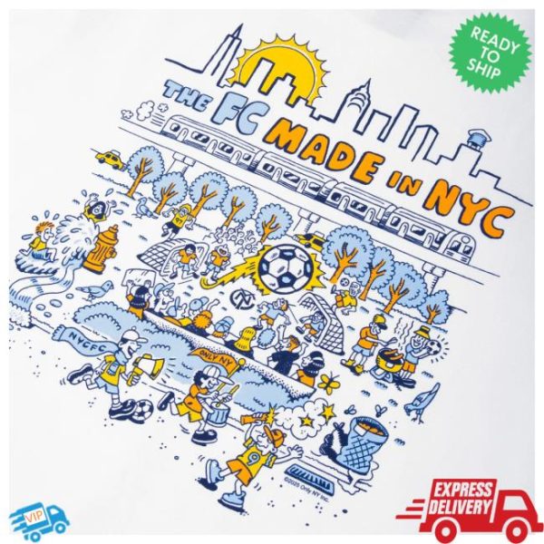 Only Ny Store Merch Only Ny X Nycfc Tailgate T-Shirt