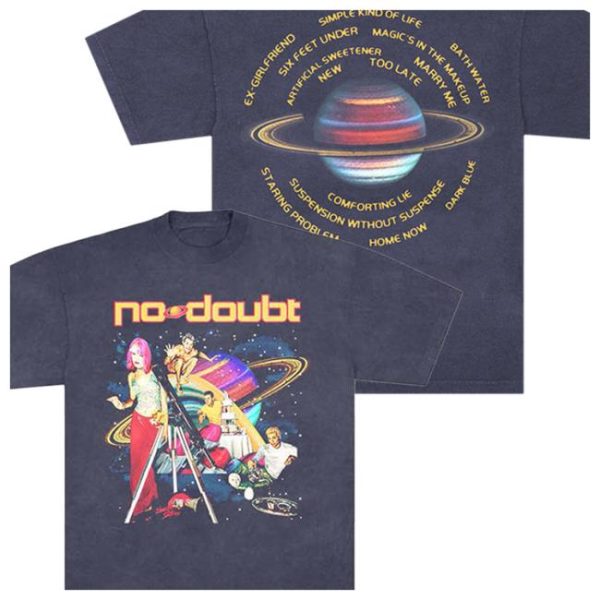No Doubt Merch Store Return Of Saturn 25Th Anniversary Tee