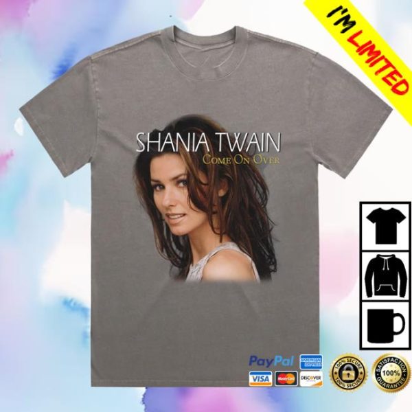 Shania Twain Store Merch Come On Over Celebration Tee