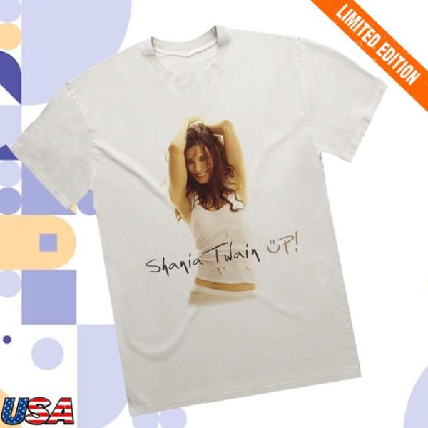 Shania Twain Store Merch Up! Celebration Tee