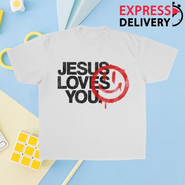 Jesus Loves You Merch Store Shop Saved By Grace Tee