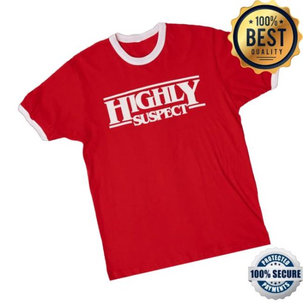 Highly Suspect Merch Store Shop Hs Red Ringer T-Shirt