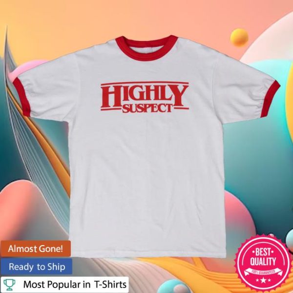 Highly Suspect Merch Store Shop Hs White Ringer T-Shirt