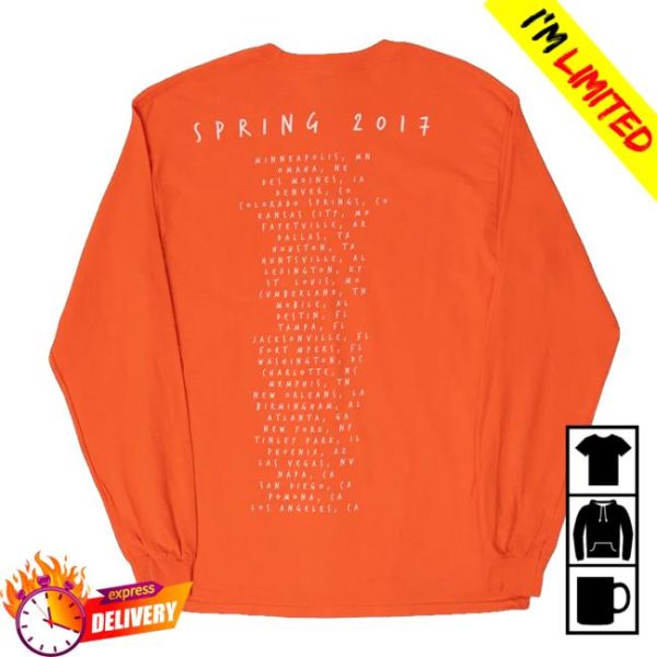 Highly Suspect Merch Store Shop Mcid Orange Longsleeve