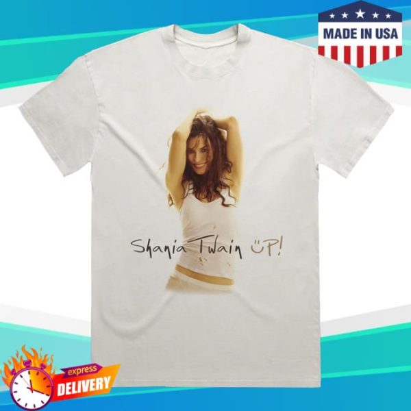 Shania Twain Official Store Merch Shop Up Celebration Tee