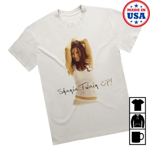 Shania Twain Official Store Merch Shop Up Celebration Tee