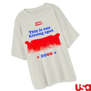 Paramore Store Merch Our Kissing Spot Sleep T-Shirt