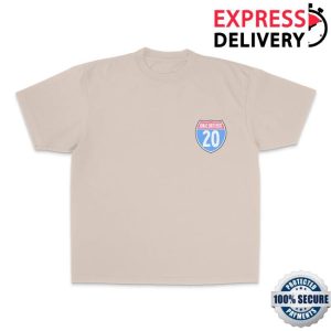 Jonas Brothers Store Merch Greeting’s From Your Hometown Route 20 Tour Tee