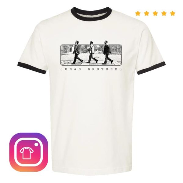 Jonas Brothers Store Merch Jonas Road Ringer Tee
