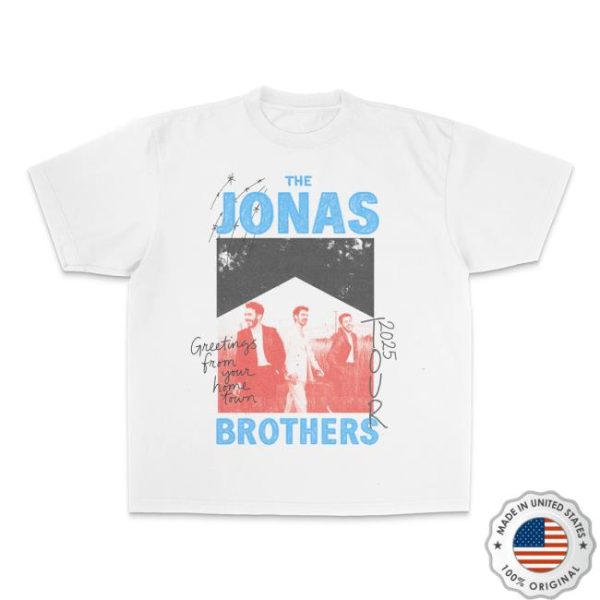 Jonas Brothers Store Merch Jonas Brothers Crayon Tee