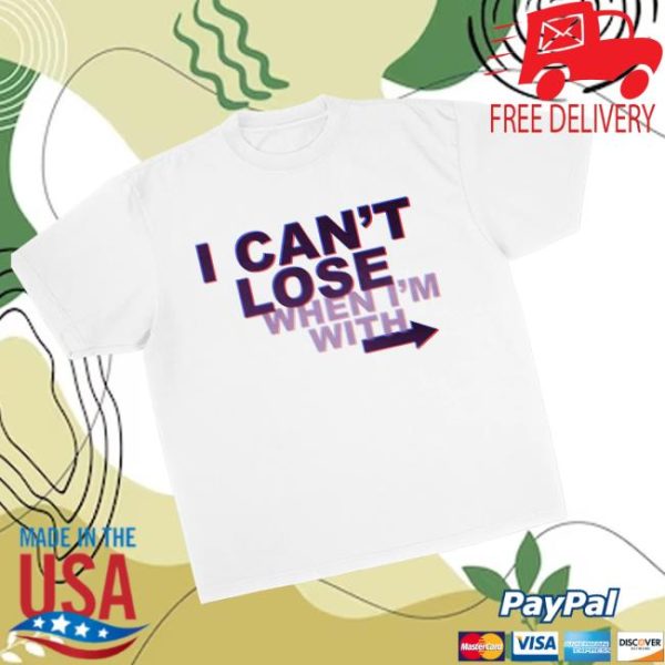 Jonas Brothers Store Merch I Can’t Lose Arrow Tee