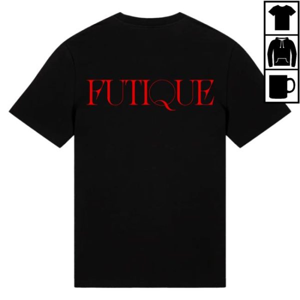 Warner Music Store Merch Futique Black T-Shirt
