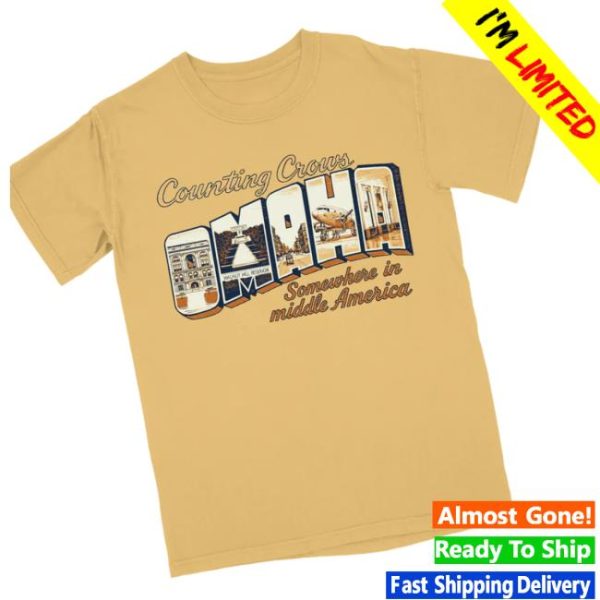 Counting Crows Store Merch Omaha T-Shirt