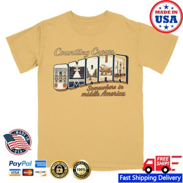 Counting Crows Store Merch Omaha T-Shirt