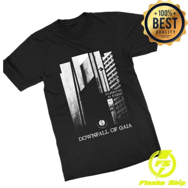 Indiemerchstore Merch Downfall Of Gaia Silhouettes Of Disgust T-Shirt