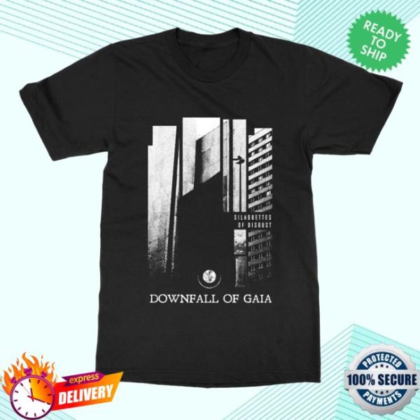 Indiemerchstore Merch Downfall Of Gaia Silhouettes Of Disgust T-Shirt