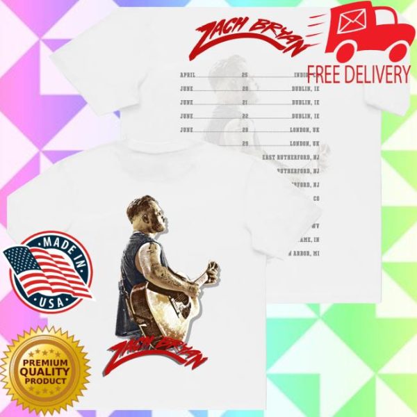 Zach Bryan Shop Store Merch Zb Silhouette Tee