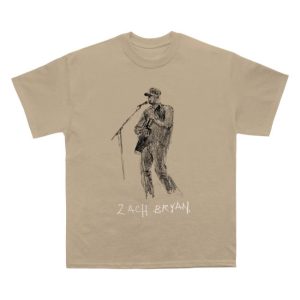 Zach Bryan Shop Store Merch Zb Sketch Tee