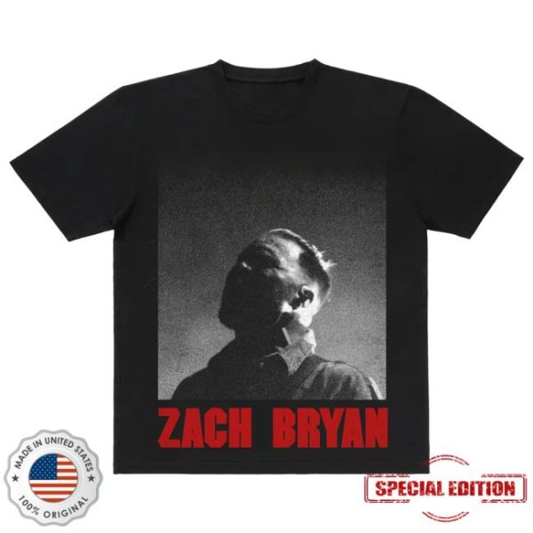 Zach Bryan Shop Store Merch Zb Photo Dateback Tee