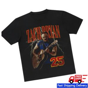 Zach Bryan Shop Store Merch Zb 2025 Lightning Tee