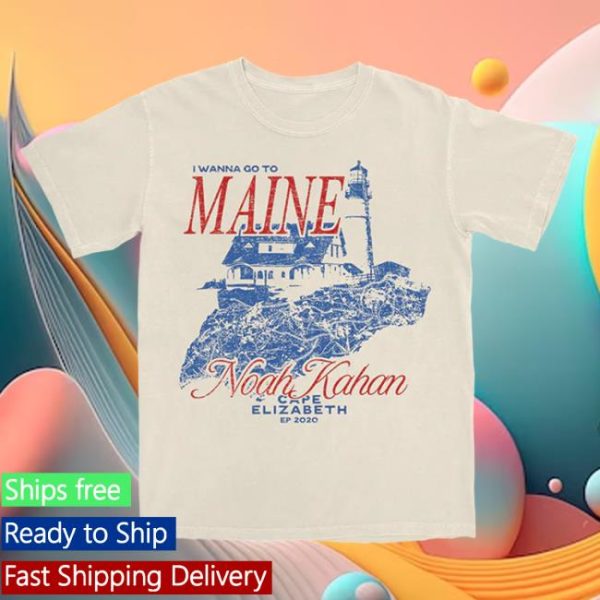 Noah Kahan Store Merch Cape Elizabeth Tee