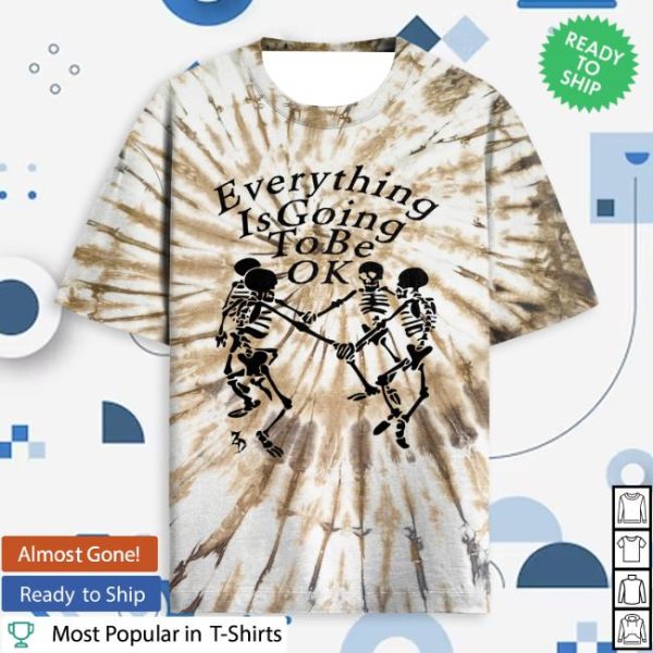 Zeds Dead Store Merch Zeds Dead Everything Is Ok Tie Dye Tee