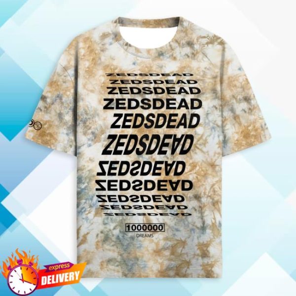 Zeds Dead Store Merch Zeds Dead Dream Tree Tie Dye Tee
