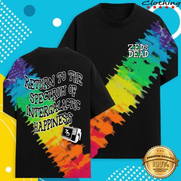 Zeds Dead Store Merch Zeds Dead Telegazer Tie Dye Tee