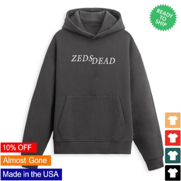 Zeds Dead Store Merch Zeds Dead – Everything Is Ok Premium Heavyweight Hoodie