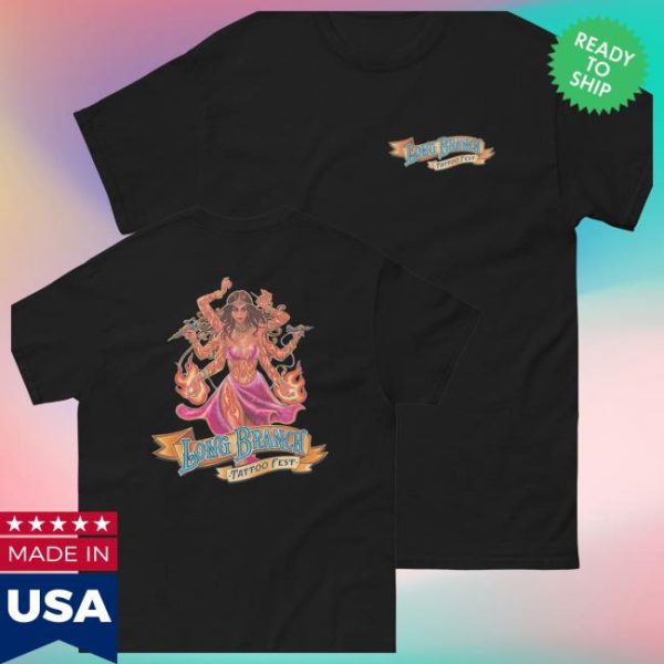 Asbury Tattoo Fest Store Merch Long Branch Tattoo Fest 2025 Shirt