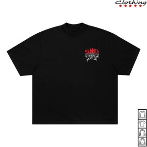 4Hunnid Store Merch 4Hunnid X Shoreline Mafia Hollywood Black Tee