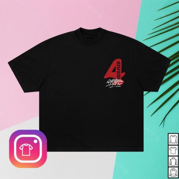 4Hunnid Store Merch 4Hunnid X Shoreline Mafia 4 Tee