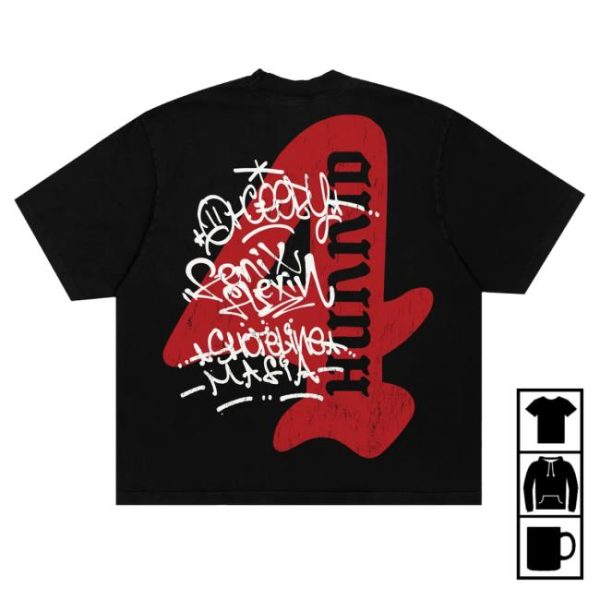 4Hunnid Store Merch 4Hunnid X Shoreline Mafia 4 Tee