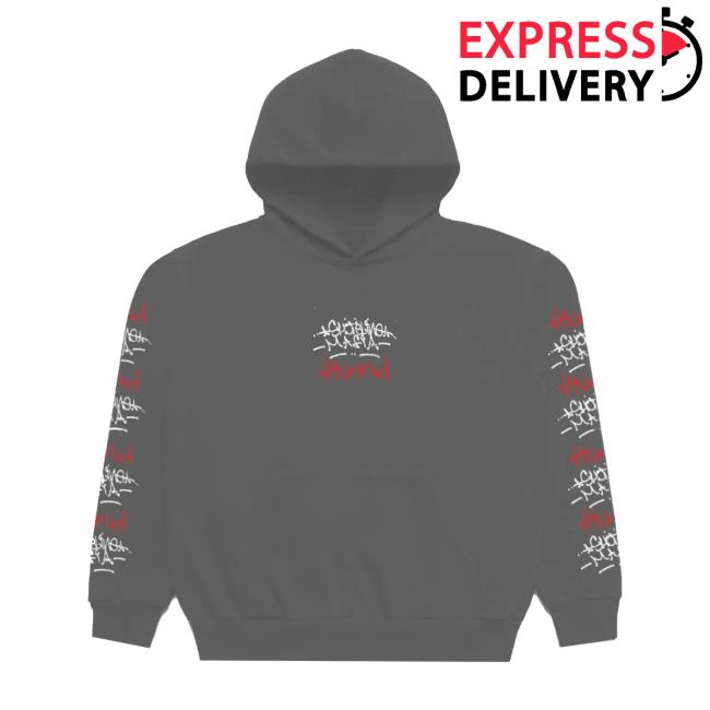 kenny 4hunnid store merch 4hunnid x shoreline mafia tagger hoodie vintage black we
