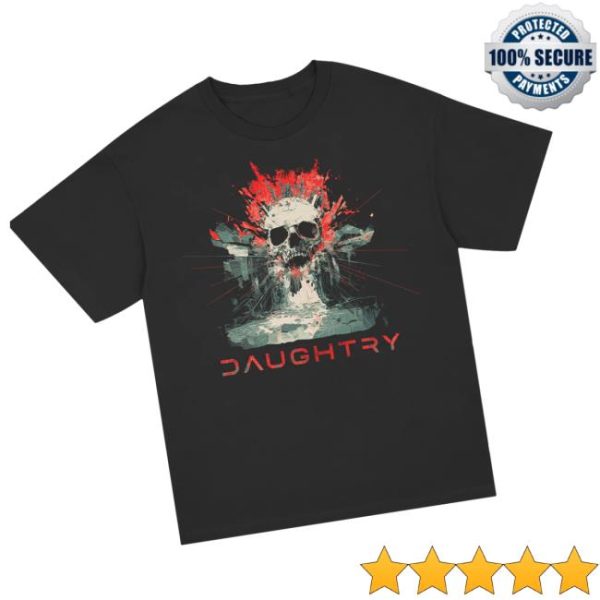 Daughtry Official Store Merch The Dam Black T-Shirt